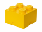 LEGO Storage Brick 4 žlutá, úložný box