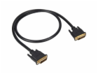 Sharkoon kabel DVI-D > DVI-D (24+1) (černý, 1 metr, Dual ...