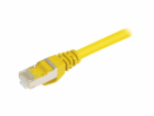 Sharkoon patch kabel RJ45 Cat.6 SFTP (žlutý, 1 metr)