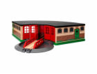 BRIO World Velký kruhový dům, vlak