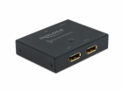 DeLOCK DisplayPort Switch 2 - 1 obousměrný 8K 30Hz