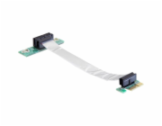 DeLOCK riser karta PCI Express x1 > x1 s flexibilním kabelem 13 cm doleva, riser karta