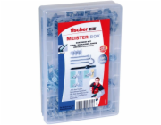 Meister-Box GK + Schrauben + Haken, Dübel