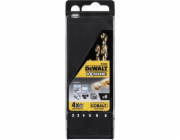 Sada vrtáků do kovu DeWalt DT4956-QZ; 2-8 mm 6 ks