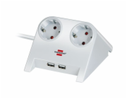 Desktop-Power Steckdosenleiste 2-fach
