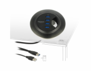 DeLOCK stolní hub 4x USB 3.0 60mm, USB hub