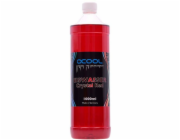 Alphacool ledová voda Crystal Red hotová směs 1000ml, chladící kapalina
