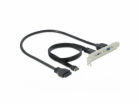 DeLOCK kryt slotu USB 3.2 Gen 2, klíč A samec + 19 pin > ...