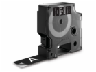 DYMO D1 Standard - White on Black - 19mm x 7m