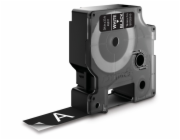 DYMO D1 Standard - White on Black - 19mm x 7m