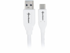 Sharkoon USB 3.2 Gen 2 kabel, USB-A samec > USB-C samec