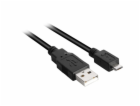 Kabel Sharkoon USB 2.0, USB-A samec > Micro-USB samec