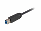 Sharkoon USB 3.2 Gen 1 kabel, USB-A samec > USB-B samec