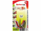Fischer Hmoždinky DUOPOWER 6x30 S A2 K (světle šedé/červe...
