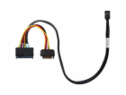 HighPoint mSAS adaptérový kabel SFF8643 > U.2 SFF-8639 NVMe