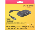 DeLOCK adaptér USB 3.2 Gen 1, zástrčka USB-C > zásuvka US...