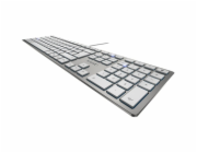 Cherry KC 6000 SLIM (stříbrná, UK layout, nůžková technologie Cherry SX)