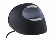 Evoluent VerticalMouse D (černá/stříbrná, velká, pravá)