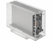 DeLOCK "Externí duální kryt pro 2 x 3,5" SATA HDD se zásuvkou USB Type-C, kryt disku"