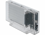 DeLOCK "Externí duální kryt pro 2 x 2,5" SATA HDD / SSD se zásuvkou USB Type-C, kryt disku"