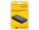 DeLOCK Externí kryt pro M.2 NVMe PCIe SSD se SuperSpeed U...