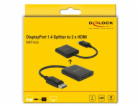 DeLOCK DisplayPort Splitter 1.4 > 2x HDMI MST