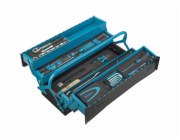 Hazet Kovový box na nářadí 190/79, s vložkami (modro-černý, s visacím zámkem, 79dílný)