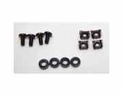 SHELF SW-1U-300 set pro rack