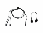 Alphacool digitální RGB LED Y-kabel 3cestný s JST konekto...