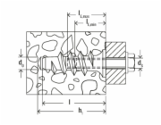 Turbo Porenbetondübel FTP K 6