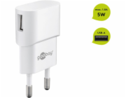 USB-Ladegerät 1 A (5W) weiß