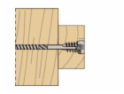 Fischer Stavěcí šroub FAFS 5,0 x 120 TX25 (100 kusů)