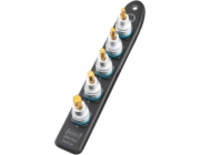 Hazet Sada nástrčných klíčů SmartRail 1/2", šestihranná, 5dílná (černá, 5 mm - 10 mm, krátká)