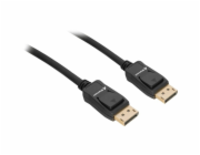 Sharkoon Kabel DisplayPort 1.4 (samec-samec) 8K (černý, 2 metry)
