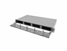 DeLOCK 19" patchpanel s optickými vlákny HD (vysoká husto...