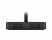 USB Adapter, USB-C Stecker > 2x DisplayPort Buchse
