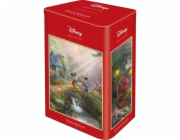 Schmidt Spiele Thomas Kinkade Studios: Mickey a Minnie v kovové plechovce nostalgie, puzzle