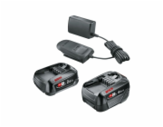 Startovací sada 18V (2,0 Ah + 4,0 Ah + AL 18V-20)