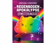 Asmodee Unstable Unicorns - Rainbow Apocalypse rozšiřující sada, karetní hra