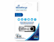 MediaRange Flexi-Drive 8 GB, USB klíčenka