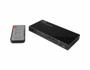 Lindy 2x2 8K60 Matrix HDMI přepínač (černý, EDID správa, dálkové ovládání)