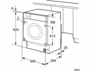 Bosch WKD28543 Series 6, pračka se sušičkou