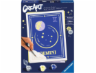 Ravensburger CreArt - znamení zvěrokruhu Blíženci, malba