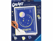 Ravensburger CreArt - znamení zvěrokruhu Blíženci, malba