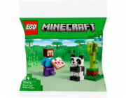 LEGO 30672 Minecraft Steve mit Baby-Panda (Polybag)