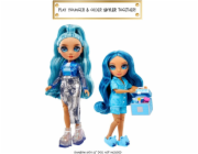 MGA Entertainment Rainbow High Junior High PYŽAMOVÁ PÁRTY - Skyler (modrá)