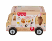 Dřevěná hra na řazení tvarů zmrzliny Fisher-Price