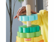 Dovednostní hra na stohování dřevěných kroužků Fisher-Price