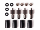 Alphacool Core Push Mounting 25mm M3/M4/UNC 6-32 Set 4-Pack