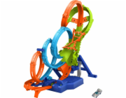 Hot Wheels Hot Wheels 4 smyčky Crash Danger Trackset, Racetrack